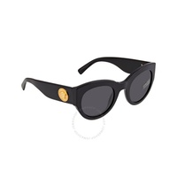 베르사체 Versace Grey Cat Eye Ladies Sunglasses VE4353 GB187 51