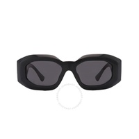 베르사체 Versace Dark Grey Irregular Mens Sunglasses VE4425U 542287 54