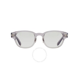 톰포드 Tom Ford Light Grey Oval Unisex Sunglasses FT1041-D 20A 48
