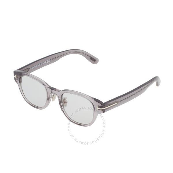 톰포드 톰포드 Tom Ford Light Grey Oval Unisex Sunglasses FT1041-D 20A 48