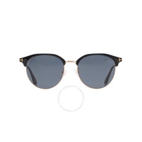 톰포드 Tom Ford Smoke Oval Unisex Sunglasses FT0889-K 01A 55
