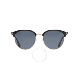 톰포드 Tom Ford Smoke Oval Unisex Sunglasses FT0889-K 01A 55