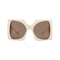 구찌 Gucci Brown Wrap Ladies Sunglasses GG1255S 002 64