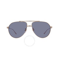 구찌 Gucci Grey Pilot Unisex Sunglasses GG1311S 003 61