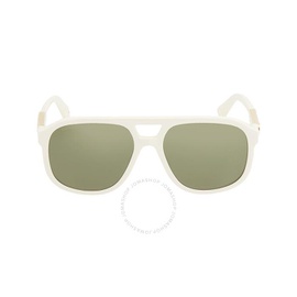 구찌 Gucci Green Navigator Unisex Sunglasses GG1188S 005 58