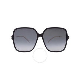 구찌 Gucci Grey Butterfly Ladies Sunglasses GG1267SA 001 60