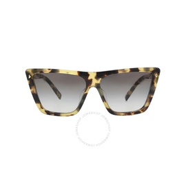 Prada Gray Gradient Butterfly Ladies Sunglasses PR 21ZSF 7S00A7 56