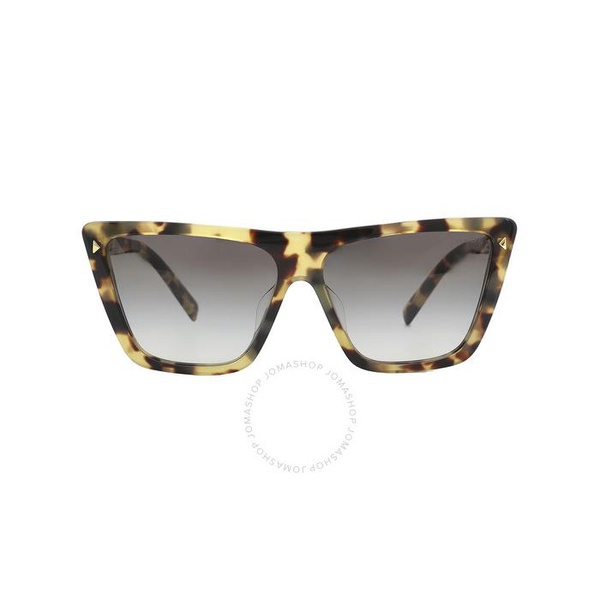 프라다 Prada Gray Gradient Butterfly Ladies Sunglasses PR 21ZSF 7S00A7 56