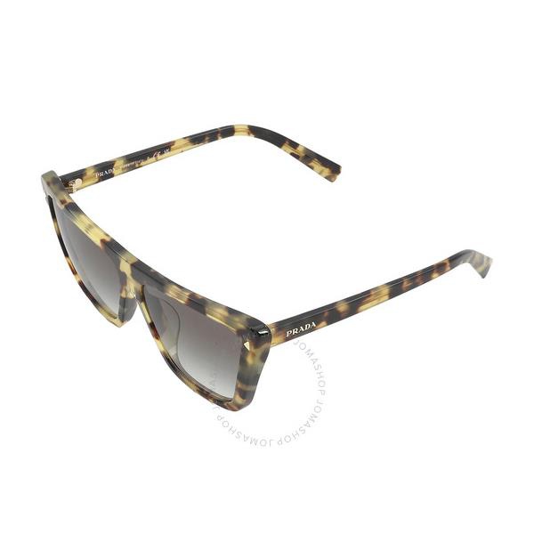 프라다 Prada Gray Gradient Butterfly Ladies Sunglasses PR 21ZSF 7S00A7 56