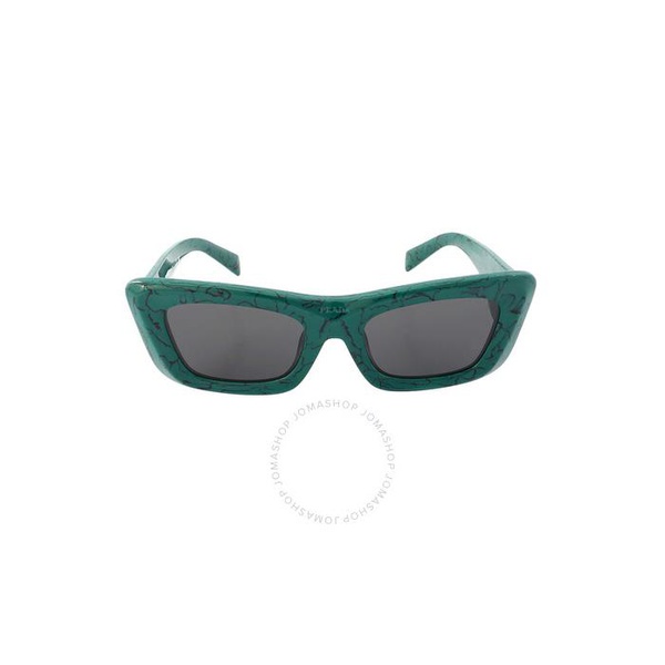 프라다 Prada Dark Grey Cat Eye Ladies Sunglasses PR 13ZSF 16D5S0 52