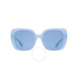 버버리 Burberry Helena Blue Square Ladies Sunglasses BE4371 408680 52