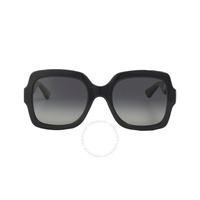 구찌 Gucci Polarized Grey Square Ladies Sunglasses GG1337S 002 54