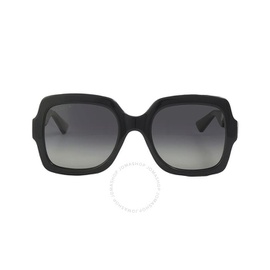 구찌 Gucci Polarized Grey Square Ladies Sunglasses GG1337S 002 54