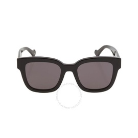 구찌 Gucci Grey Square Ladies Sunglasses GG0998S 001 52