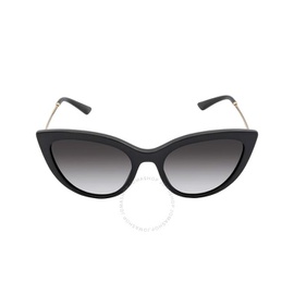 돌체앤가바나 Dolce & Gabbana Gray Gradient Cat Eye Ladies Sunglasses DG4408 501/8G 54
