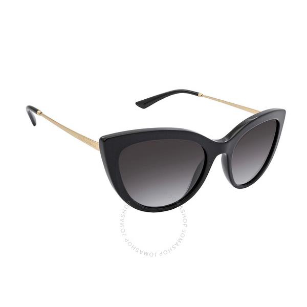 돌체앤가바나 돌체앤가바나 Dolce & Gabbana Gray Gradient Cat Eye Ladies Sunglasses DG4408 501/8G 54