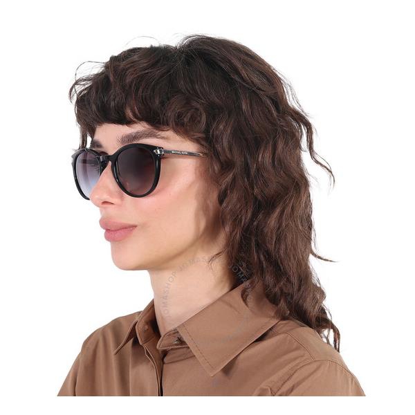 마이클 코어스 Michael Kors South Hampton Dark Gray Gradient Cat Eye Ladies Sunglasses MK2127U 33448G 55