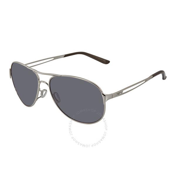 오클리 오클리 Oakley Caveat Grey-Black Pilot Ladies Sunglasses OO4054 405402 60