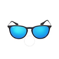 레이밴 Ray-Ban Erika Color Mix Blue Mirror Phantos Ladies Sunglasses RB4171 601/55 54