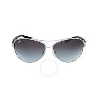 레이밴 Ray-Ban Grey Gradient Aviator Ladies Sunglasses RB3386 003/8G 63