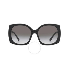 돌체앤가바나 Dolce & Gabbana Grey Gradient Butterfly Ladies Sunglasses DG4385F 32888G 58