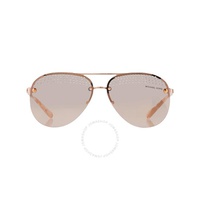 Michael Kors East Side Grey Mirrored Rose Gold Pilot Ladies Sunglasses MK1135B 11084Z 59