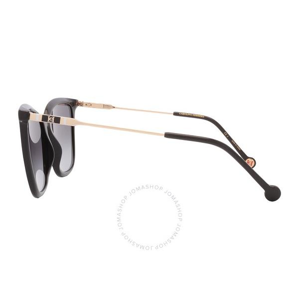  Carolina Herrera Grey Gradient Cat Eye Ladies Sunglasses CH 0068/S 0807/9O 57