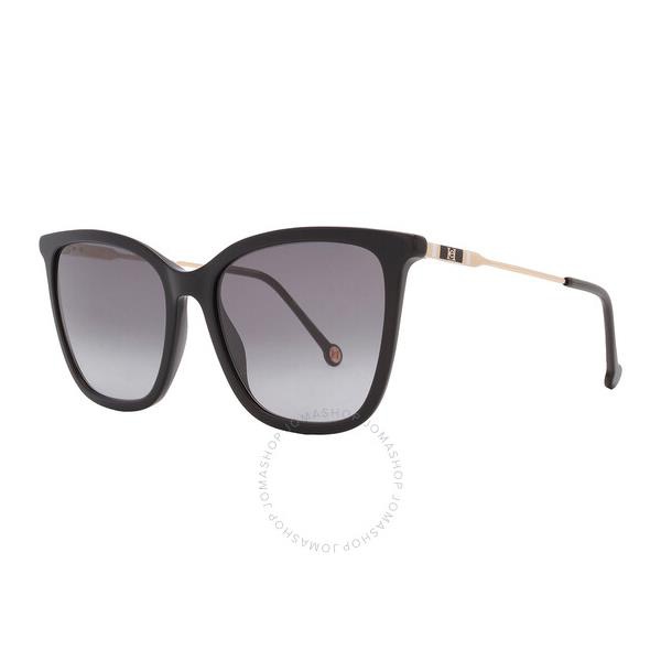  Carolina Herrera Grey Gradient Cat Eye Ladies Sunglasses CH 0068/S 0807/9O 57