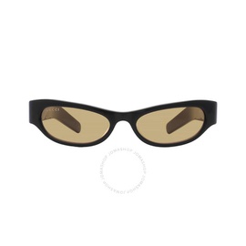 구찌 Gucci Yellow Cat Eye Ladies Sunglasses GG1635S 001 53