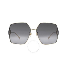 구찌 Gucci Grey Butterfly Ladies Sunglasses GG1322SA 001 64