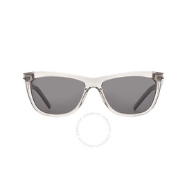 생로랑 Saint Laurent Grey Cat Eye Ladies Sunglasses SL 515 006 58