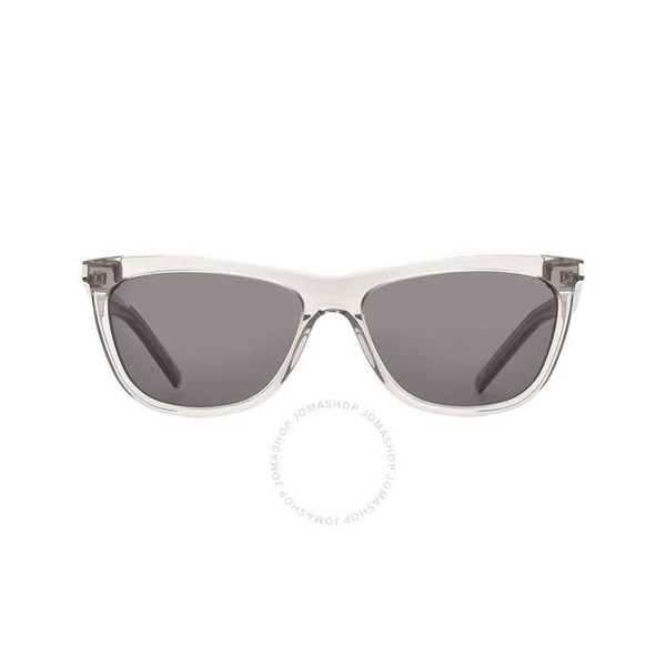 생로랑 생로랑 Saint Laurent Grey Cat Eye Ladies Sunglasses SL 515 006 58