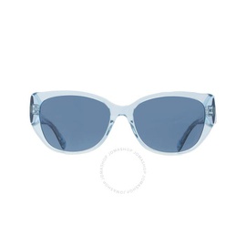 Coach Blue Cat Eye Ladies Sunglasses HC8362U 574080 57