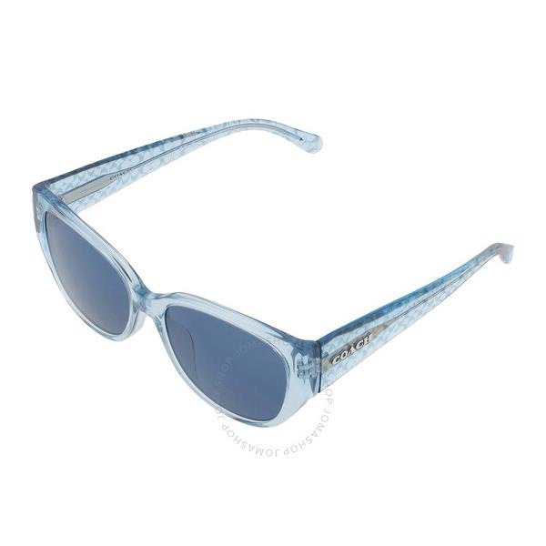 코치 Coach Blue Cat Eye Ladies Sunglasses HC8362U 574080 57