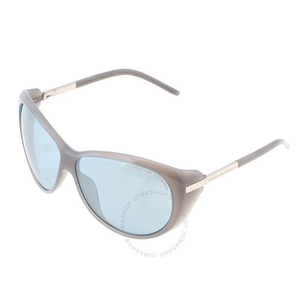  Porsche Design Blue Oval Ladies Sunglasses P8602 D 64