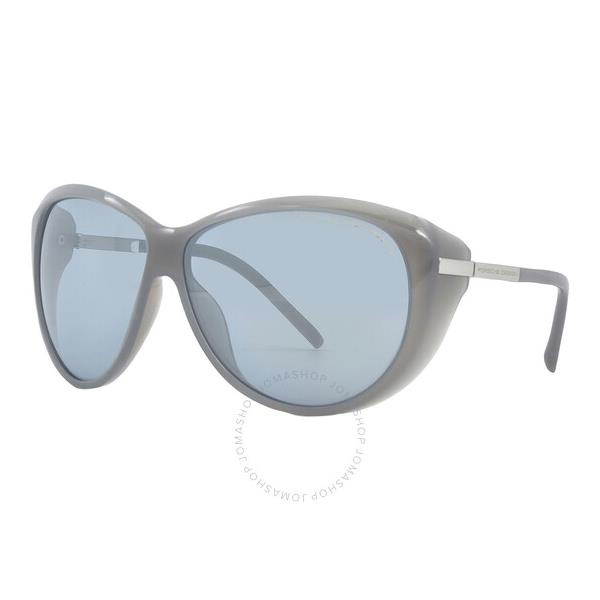  Porsche Design Blue Cat Eye Ladies Sunglasses P8602 D 64