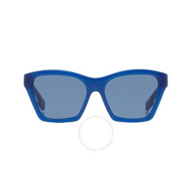 버버리 Burberry Arden Dark Blue Square Ladies Sunglasses BE4391F 406480 56