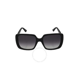 구찌 Gucci Grey Gradient Square Ladies Sunglasses GG0632S 001 56