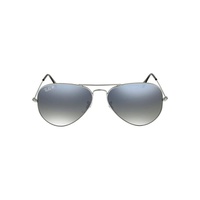 레이밴 Ray-Ban Aviator Gradient Polarized Blue/Grey Unisex Sunglasses RB3025 004/78 58