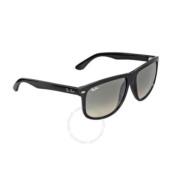  레이밴 Ray-Ban Boyfriend Light Grey Gradient Rectangular Mens Sunglasses RB4147 601/32 60