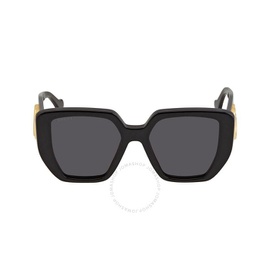 구찌 Gucci Grey Geometric Ladies Sunglasses GG0956S 003 54