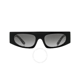 돌체앤가바나 Dolce & Gabbana Grey Gradient Browline Ladies Sunglasses DG4411 33898G 54