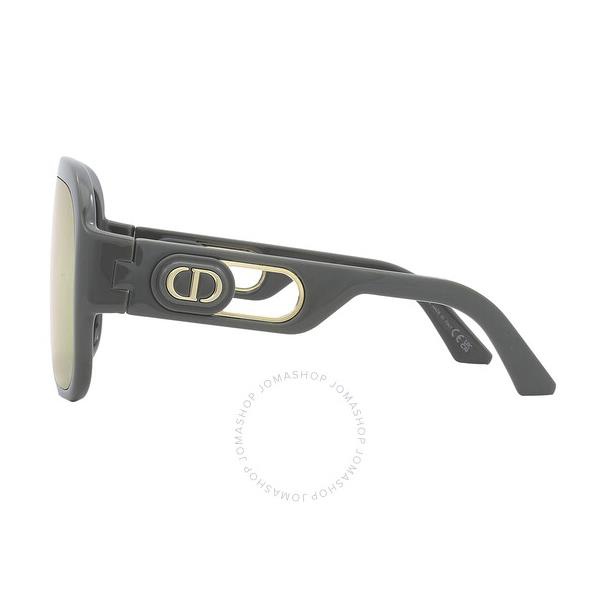  디올 DIORBOBBYSPORT Silver Mirror Shield Ladies Sunglasses CD40054U 20C 00