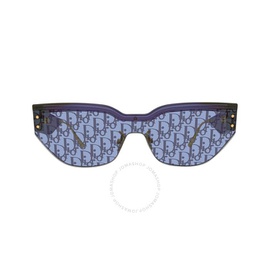 Blue Logo Cat Eye Ladies Sunglasses 디올 DIORCLUB M3U 30B8 00