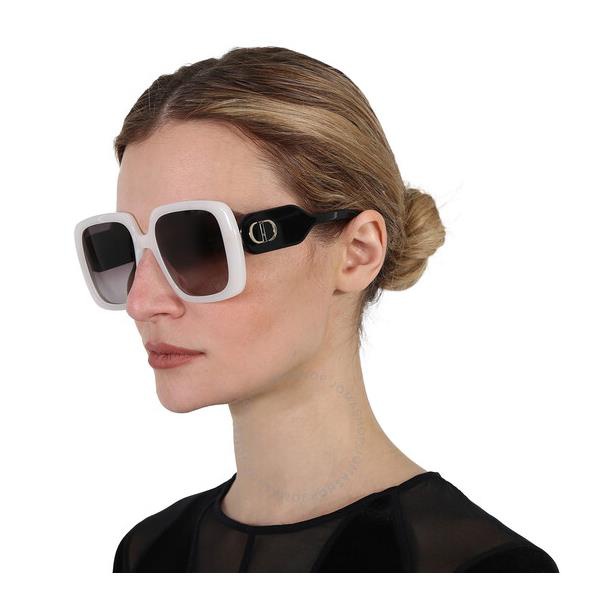  Grey Square Ladies Sunglasses 디올 DIORBOBBY S2U 99A1 55