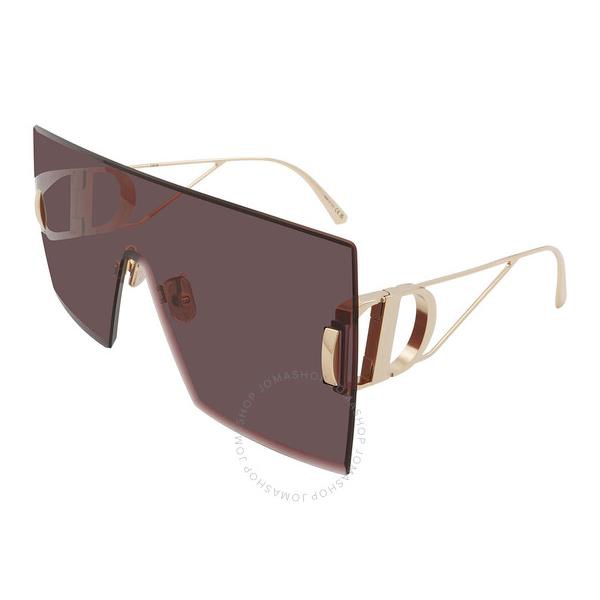  디올 Dior Burgundy Square Ladies Sunglasses 30MONTAIGNE M1U B0D0