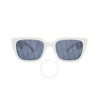 Blue Logo Square Mens Sunglasses 디올 DIOR B27 S2I 50B8 55