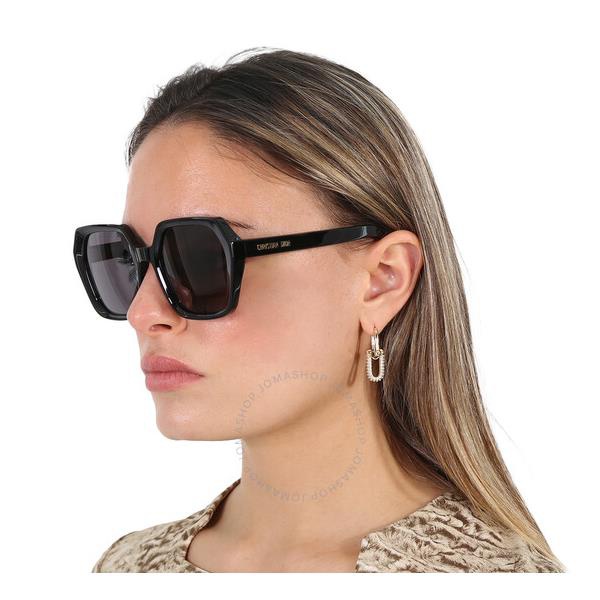  Gret Geometric Ladies Sunglasses 디올 DIORMIDNIGHT S2F 10A0 56