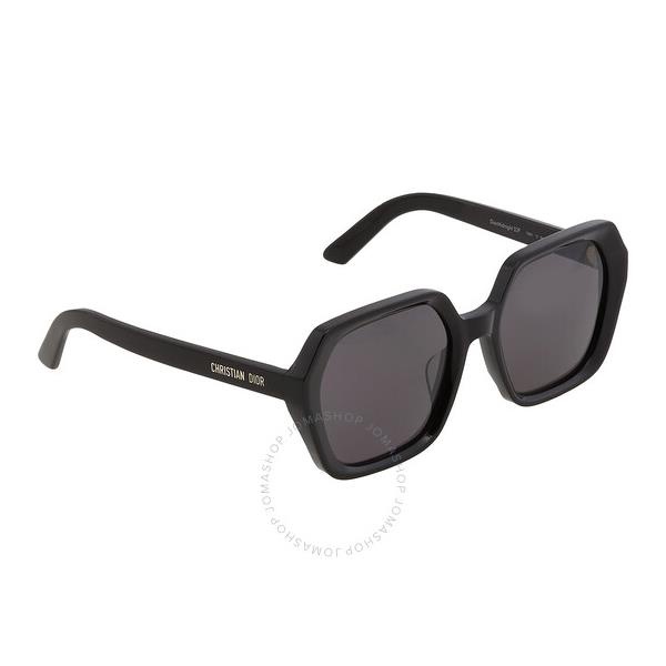  Gret Geometric Ladies Sunglasses 디올 DIORMIDNIGHT S2F 10A0 56