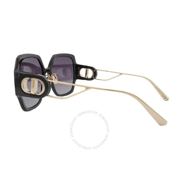  디올 Dior Grey Gradient Oversized Ladies Sunglasses 30MONTAIGNE S6U 12A1 58
